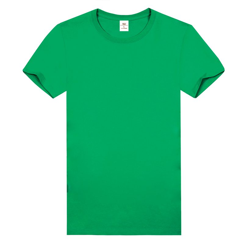 草绿色文化衫展示